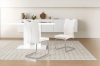 Picture of EDAN High Back Dining Chair with Lacquered Base (Pearl White) - Each