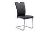 Picture of EDAN High Back Dining Chair with Lacquered Base (Elegant Black)
