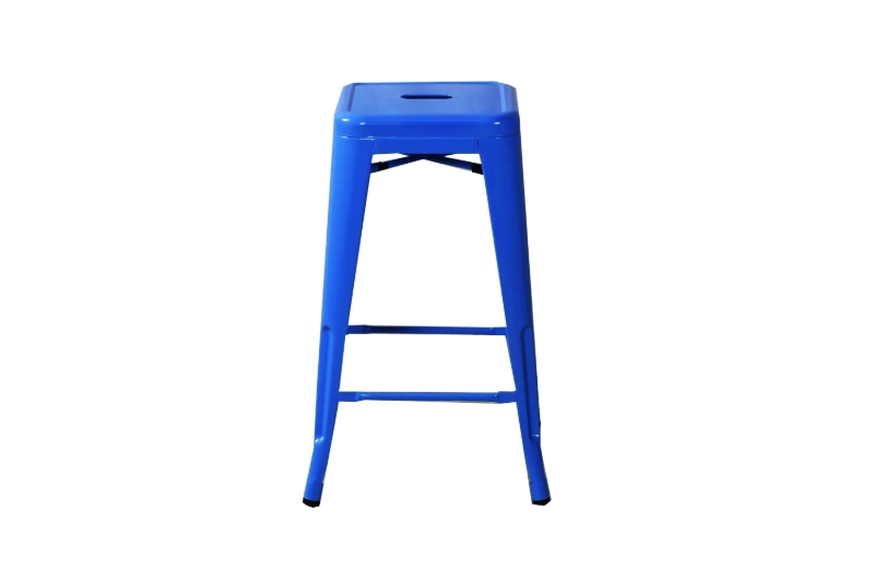 Picture of TOLIX Replica Bar Stool (Blue) -29.5"