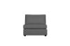 Picture of HOKIO Feather Filled Modular Corner Sofa with Ottoman (Gray)
