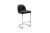 Picture of KALAY H36.5" Bar Stool with Chromed Finish Base (Black)  