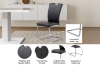 Picture of EDAN High Back Dining Chair with Lacquered Base (Elegant Black)