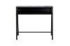 Picture of EMMI 100 Dual-Tier Office Desk with Shelf (Black)