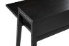 Picture of EMMI 100 Dual-Tier Office Desk with Shelf (Black)