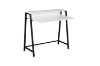 Picture of EMMI 100 Dual-Tier Office Desk with Shelf (White)
