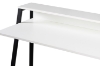 Picture of EMMI 100 Dual-Tier Office Desk with Shelf (White)