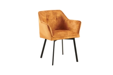 Picture of TAMPA Arm Dining Chair (Caramel) 