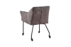 Picture of WANDA Versatile Armchair with Wheels (Grey) - Each