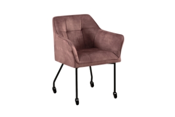 Picture of WANDA Versatile Armchair with Wheels (Taupe) 