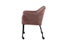 Picture of WANDA Versatile Armchair with Wheels (Taupe) - Each