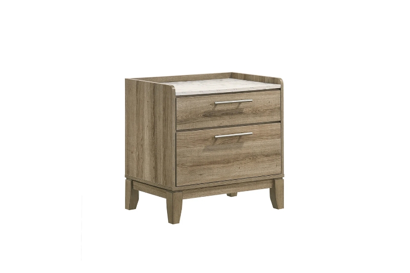 Picture of MESSINA 2-Drawer Bedside Table