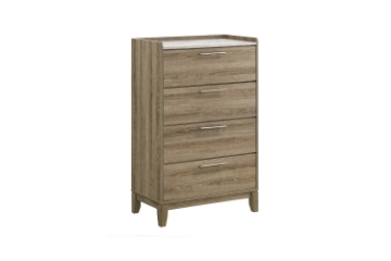 Picture of MESSINA 4-Drawer Chest (Light Brown)