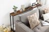 Picture of HOOBRO 63" Console Table with Power Outlet (Walnut)