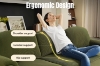 Picture of CASPER Corduroy 3-Seater Sofa (Green)