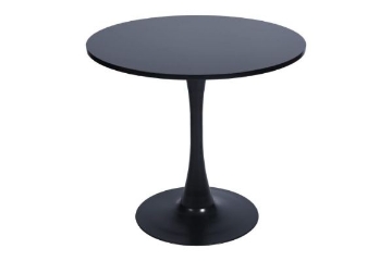 Picture of TULIP Dining Set (Black) - 31.5" Table with 2 Chairs