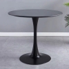 Picture of TULIP Dining Set (Black) - 39.4" Table with 4 Chairs