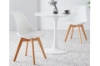 Picture of TULIP Dining Set (White) - 39.4" Table with 4 Chairs