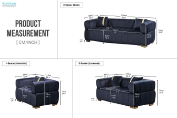 Picture of Vegas Velvet Chesterfield Armchair/Sofa Chair