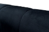 Picture of Vegas Chesterfield Velvet Sofa Range (Black) - 1 Seater (Armchair)