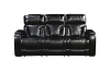 Picture of CALVIA Power Reclining Sofa Range with USB Port & LED Lighting +  Cup Holders & Reading Lights (Black)