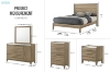 Picture of MESSINA 3PC/4PC/5PC Bedroom Combo Set in Double/Queen Sizes (Light Brown)