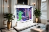 Picture of 145 Gallons Aquarium/Fish Tank with LED Light & Temperature Display – 59" x 16" x 54" 