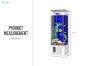 Picture of 55 Gallons Aquarium/Fish Tank with LED Light & Temperature Display – 24" x 16" x 54"