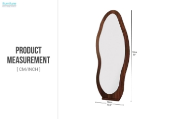 Picture of YULEX Cloud-Shaped Stand Mirror