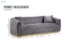 Picture of FERGAL 3 Seater Sofa with 2 Pillows