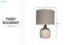 Picture of BELL620 Ceramic Table Lamp