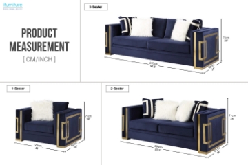 Picture of HANANEL 3/2/1 Seater Sofa Range