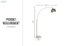 Picture of BELL624 Floor Lamp with Marble Base