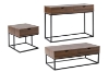 Picture of COCO 3-Piece Modern Industrial Table Set – Coffee, Console & Side Tables