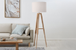 Picture of BELL619 Solid Wood Tripod Floor Lamp
