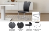 Picture of EDAN High Back Dining Chair with Powder Coating Base (Elegant Black)