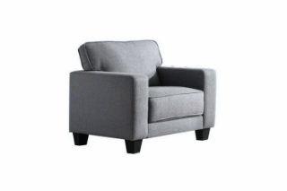 Picture of LANCASTER Fabric Sofa Range (Grey) - Armchair