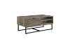 Picture of ADONIS 42" Coffee Table with Hidden Storage & Open Shelves