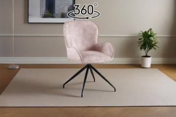 Picture of DUMBO 360° Swivel Dining Chair (Taupe) 