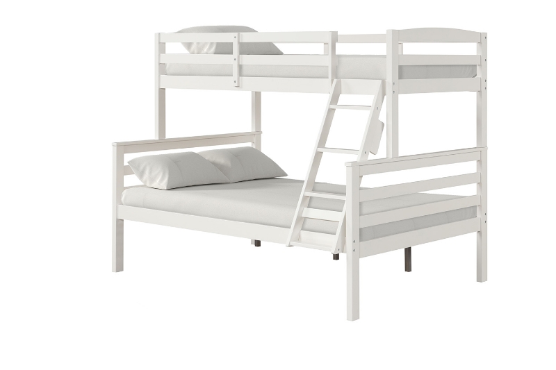 Picture of DORMA Twin-Full Bunk Bed (White)
