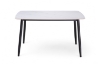 Picture of SAROTO 51" Sintered Stone Top Dining Table (Gloss White)