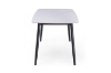 Picture of SAROTO 51" Sintered Stone Top Dining Table (Gloss White)