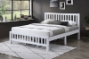 Picture of FORESTER Solid Wood Twin/Double/Queen Size Bed Frame(White)