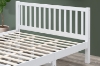 Picture of FORESTER Solid Wood Twin/Double/Queen Size Bed Frame(White)