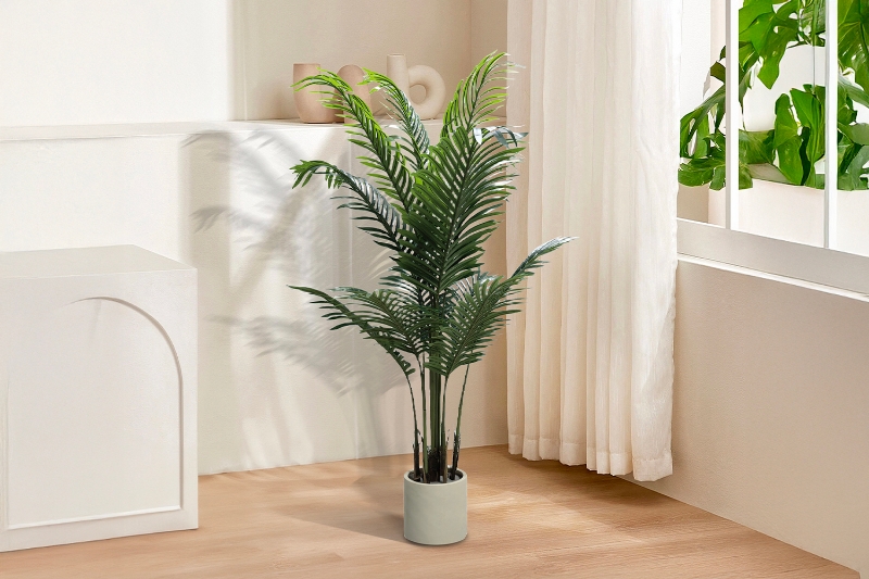 Picture of H47" Artificial Potted Areca Palm Plant