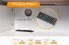 Picture of GRACIE 58.5" TV Stand with Electric Fireplace & Charging Station (White)