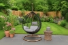 Picture of ALBURY Rattan Outdoor Hanging Egg Chair (Black)