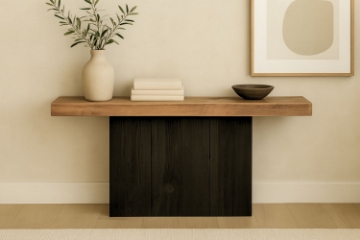 Picture of ALMOND 55" Reclaimed Pine Wood Console Table