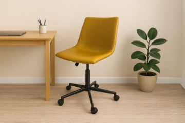 Picture of HALLE Height Adjustable Office Chair(Cognac)
