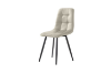 Picture of SAROTO 51" Sintered Stone Top 5PC Dining Set (Gloss White Table)