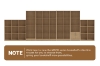 Picture of MOOK 71"x22.5" 4-Tier Bookshelf (Light Oak)
